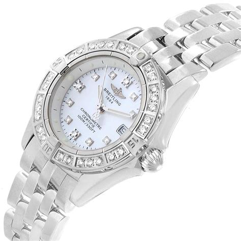 breitling callistino damenuhr|Breitling callistino mop diamond.